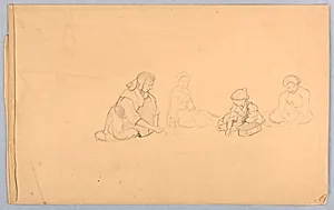 Study of women by William Stanley Haseltine, American, 1835–1900