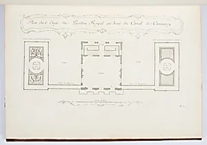 Suite des plans elevations et coupes des chateaux que le roy de Pologne occupe en Loraine