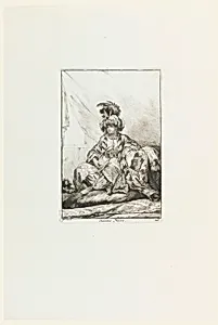 Sultane Noire (The Black Sultana), plate 28 from the series Caravanne du Sultan Ã  la Mecque (The Sultan's Caravan to Mecca)