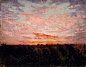 Sunrise or Sunset, study for book, Concealing Coloration in the Animal Kingdom