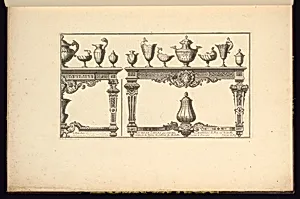 Table Design with Vases