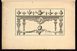 Table Design with Vases