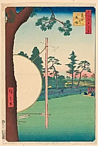 Takata Riding Grounds (Takata-no-baba) From the Series One Hundred Famous views of Edo