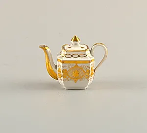 Teapot, from a Miniature Tea Set