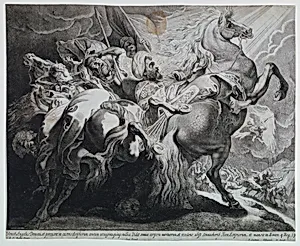 The Angel Appearing to Sennacherib's Army In Battle