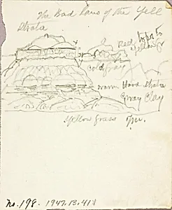 The Bad Lands of the Yellowstone by Thomas Moran