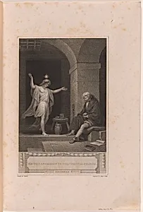 "The Columbiad" -- Hesper Appearing to Columbus in Prison