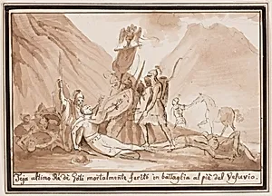 The death of King Teja