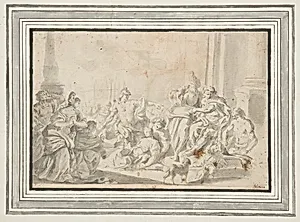 The Death of Viginia, Daughter of Marcus Claudius