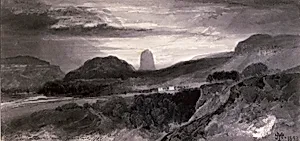 The Devil's Tower from Johnstons