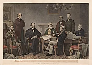 The First Reading of the Emancipation Proclamation before the Cabinet