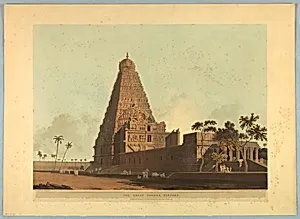 The Great Pagoda, Tanjore, from "Oriental Scenery: Twenty Four Views in Hindoostan"