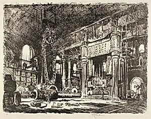 The Gun Forge (from series, Engish War Work)