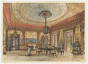 The Japanese Salon, Villa HÃ¼gel, Hietzing, Vienna