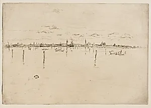 The Little Venice by James McNeill Whistler (1834-1903)