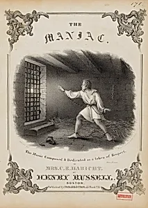 The Maniac (Sheet Music Cover)