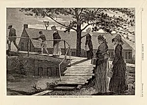 The Morning Bell, from Harper's Weekly, December 13, 1873 by Winslow Homer
