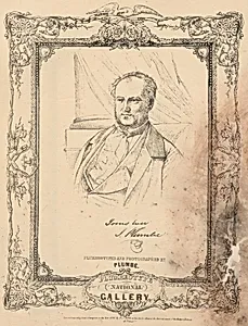 The National Plumbeotype Gallery - John Plumbe, Jr. Self-Portrait