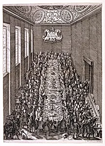 The Open Table for the Three Uppermost Classes of Men of Lower Austria