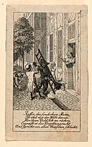 The Retalliation, Illustration for "Königl: Grosbrit [anische] Genealogischer Kalender auf das 1780 Jahr Lauenberg bey J.G. Berenberg" by Daniel Nikolaus Chodowiecki, German, 1726 - 1801