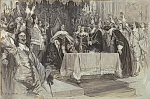 The Second Installation of Cromwell as Protector, in Westminster Hall, June 26, 1657