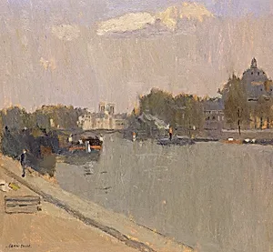 The Seine at Paris (L'Institute)