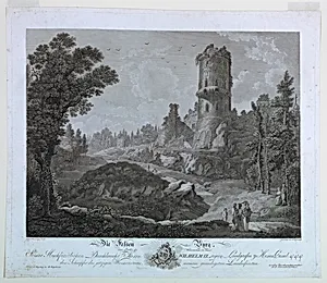 The Sham Castle, Schloss WilhelmshÃ¶he, near Cassel, Germany
