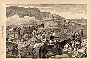 The Summit of Mount Washington, from Harper's Weekly, July 10, 1869 by Winslow Homer