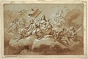 The Virgin and Child Surrounded by Saints