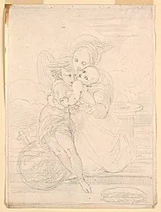 The Virgin and Child with an Angel