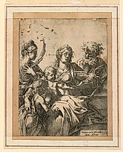 The Virgin and Child with Saints Elizabeth, Joseph, and Young John the Baptist