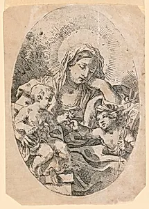 The Virgin, Child and Saint John