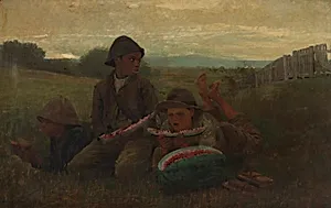 The Watermelon Boys by Winslow Homer, American, 1836â1910