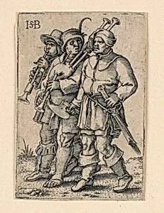 The Wedding Procession: Three Musicians