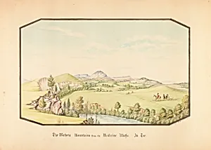 The Wichita Mountains from Medicine Bluff, Indian Territory