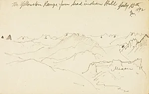 The Yellowstone Range from Dead Indian Hill by Thomas Moran