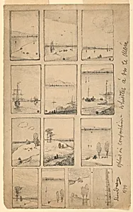 Thirteen Landscape Studies (Optics in Composition)