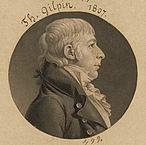 Thomas Gilpin by Charles Balthazar Julien Févret de Saint-Mémin, 12 Mar 1770 - 23 Jun 1852