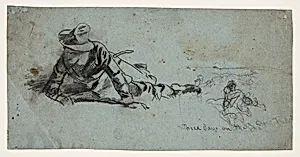 Three Days on the Front by Winslow Homer, American, 1836–1910