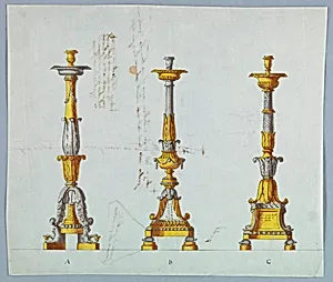 Three Designs for Candlesticks