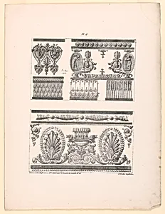 Three Friezes, plate 4 fr