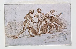 Three Nude men