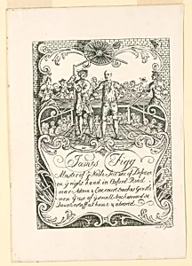 Ticket for James Figg