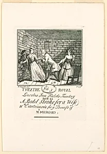 Ticket for Milward's Benefit