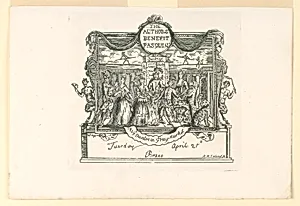 Ticket for "The Author's Benefit Pasquin"
