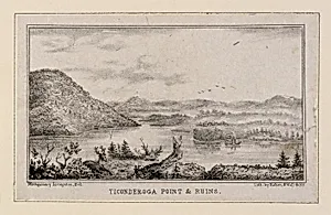 Ticonderoga Point and Ruins by Montgomery Livingston