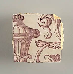 Tile wall facing by Unknown