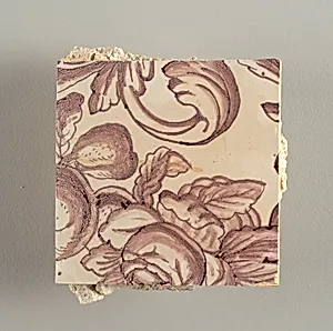 Tile wall facing by Unknown