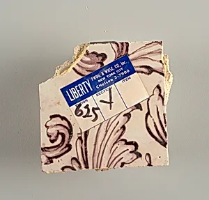 Tile wall facing by Unknown