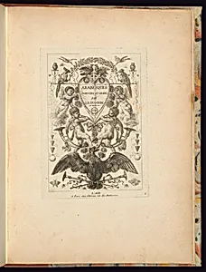 Title Page and Arabesque Panel Design